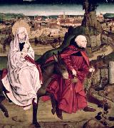 The Flight into Egypt, from the Schotten Altarpiece